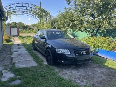 Черный Ауди А6, объемом двигателя 3 л и пробегом 340 тыс. км за 4300 $, фото 1 на Automoto.ua