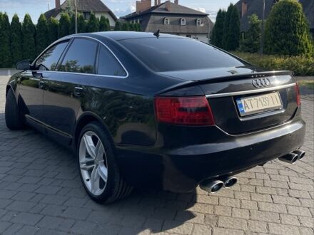 Ауді А6 2004 у Івано-Франківську на Automoto.ua Чорний Ауді А6, об'ємом двигуна 3 л та пробігом 420 тис. км за 6750 $, фото 1 на Automoto.ua