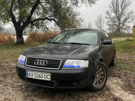 Черный Ауди А6, объемом двигателя 2.5 л и пробегом 278 тыс. км за 6000 $, фото 1 на Automoto.ua