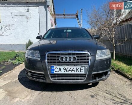 Черный Ауди А6, объемом двигателя 2.4 л и пробегом 217 тыс. км за 3500 $, фото 1 на Automoto.ua