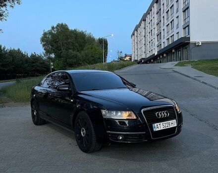 Черный Ауди А6, объемом двигателя 3 л и пробегом 350 тыс. км за 6100 $, фото 1 на Automoto.ua
