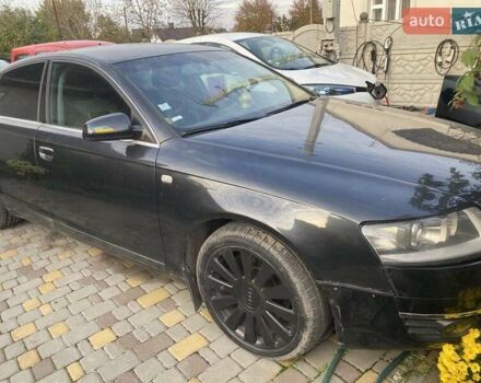 Черный Ауди А6, объемом двигателя 3 л и пробегом 216 тыс. км за 5800 $, фото 1 на Automoto.ua