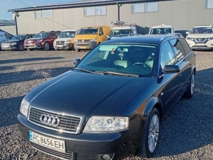 Черный Ауди А6, объемом двигателя 2.5 л и пробегом 338 тыс. км за 4289 $, фото 1 на Automoto.ua