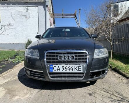 Черный Ауди А6, объемом двигателя 2.4 л и пробегом 217 тыс. км за 3500 $, фото 1 на Automoto.ua