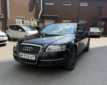 Черный Ауди А6, объемом двигателя 3 л и пробегом 300 тыс. км за 4999 $, фото 1 на Automoto.ua