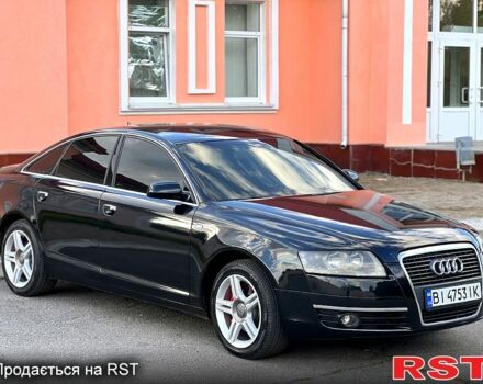 Черный Ауди А6, объемом двигателя 2.7 л и пробегом 217 тыс. км за 6400 $, фото 1 на Automoto.ua