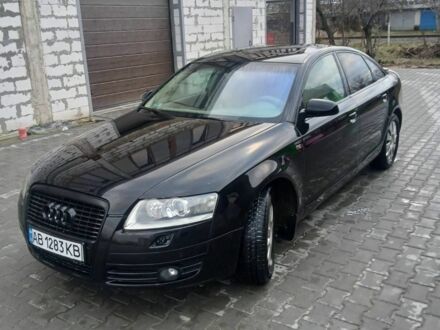 Черный Ауди А6, объемом двигателя 2 л и пробегом 400 тыс. км за 6200 $, фото 1 на Automoto.ua