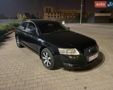 Черный Ауди А6, объемом двигателя 3 л и пробегом 306 тыс. км за 9500 $, фото 1 на Automoto.ua