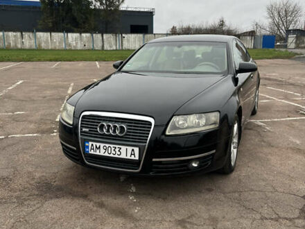 Черный Ауди А6, объемом двигателя 2 л и пробегом 362 тыс. км за 8000 $, фото 1 на Automoto.ua