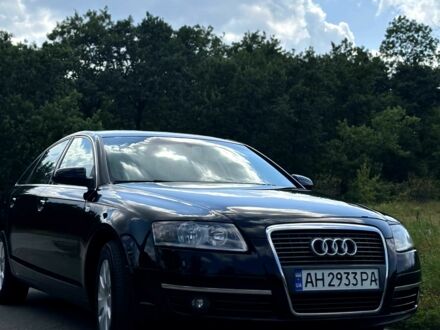 Черный Ауди А6, объемом двигателя 2 л и пробегом 168 тыс. км за 7200 $, фото 1 на Automoto.ua