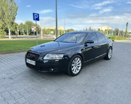 Черный Ауди А6, объемом двигателя 3 л и пробегом 300 тыс. км за 4800 $, фото 1 на Automoto.ua