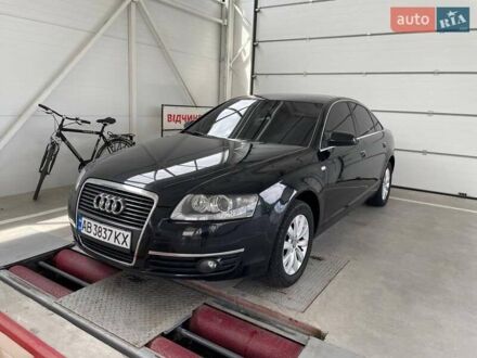 Ауди А6 2005 в Ильинцах на Automoto.ua Черный Ауди А6, объемом двигателя 2.4 л и пробегом 150 тыс. км за 8700 $, фото 1 на Automoto.ua