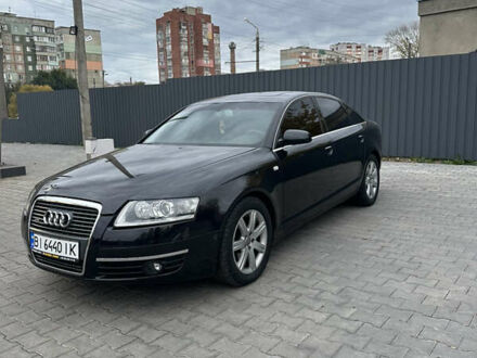 Черный Ауди А6, объемом двигателя 3.2 л и пробегом 405 тыс. км за 6600 $, фото 1 на Automoto.ua