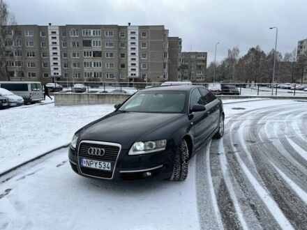 Черный Ауди А6, объемом двигателя 3 л и пробегом 230 тыс. км за 1655 $, фото 1 на Automoto.ua