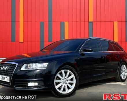 Черный Ауди А6, объемом двигателя 3 л и пробегом 343 тыс. км за 6850 $, фото 1 на Automoto.ua