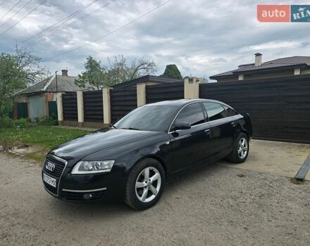 Черный Ауди А6, объемом двигателя 3 л и пробегом 350 тыс. км за 6000 $, фото 1 на Automoto.ua