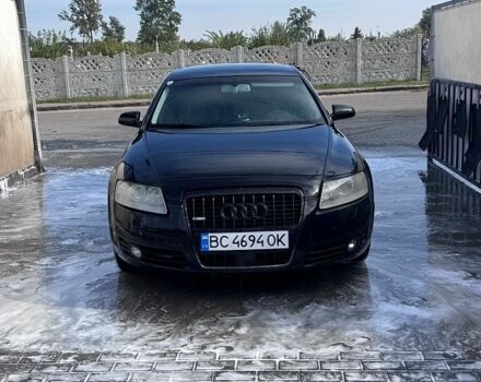 Черный Ауди А6, объемом двигателя 3 л и пробегом 400 тыс. км за 7300 $, фото 1 на Automoto.ua