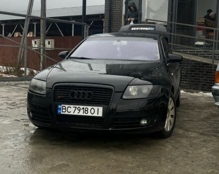 Черный Ауди А6, объемом двигателя 2 л и пробегом 414 тыс. км за 5500 $, фото 1 на Automoto.ua