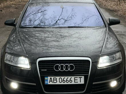 Черный Ауди А6, объемом двигателя 3 л и пробегом 300 тыс. км за 8999 $, фото 1 на Automoto.ua