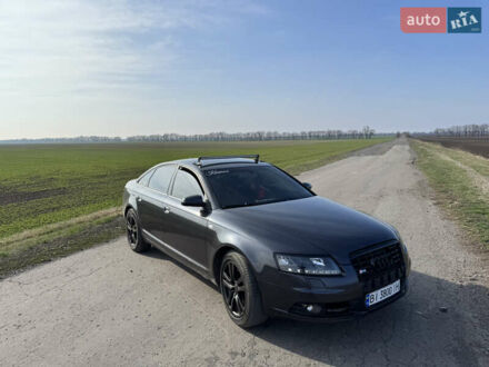 Ауді А6 2006 у Лубнах на Automoto.ua Чорний Ауді А6, об'ємом двигуна 3 л та пробігом 422 тис. км за 9199 $, фото 1 на Automoto.ua
