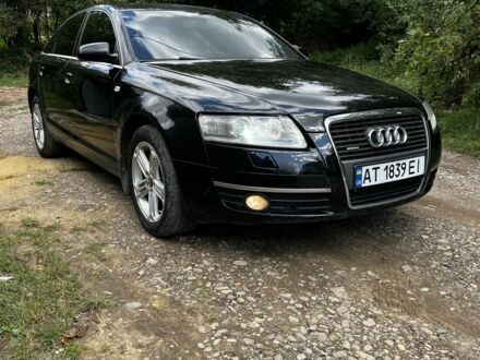 Черный Ауди А6, объемом двигателя 3.1 л и пробегом 300 тыс. км за 6000 $, фото 1 на Automoto.ua