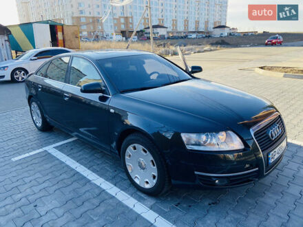 Черный Ауди А6, объемом двигателя 3 л и пробегом 361 тыс. км за 9000 $, фото 1 на Automoto.ua