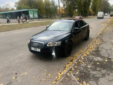 Черный Ауди А6, объемом двигателя 3 л и пробегом 300 тыс. км за 3800 $, фото 1 на Automoto.ua