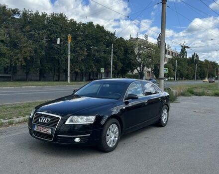 Черный Ауди А6, объемом двигателя 2.4 л и пробегом 281 тыс. км за 3500 $, фото 1 на Automoto.ua