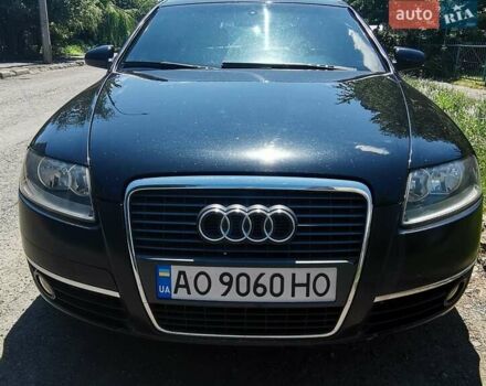 Черный Ауди А6, объемом двигателя 2 л и пробегом 368 тыс. км за 6300 $, фото 1 на Automoto.ua