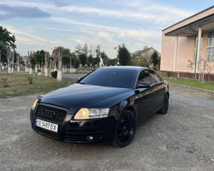 Черный Ауди А6, объемом двигателя 2 л и пробегом 350 тыс. км за 8200 $, фото 1 на Automoto.ua