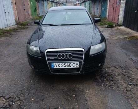 Чорний Ауді А6, об'ємом двигуна 2 л та пробігом 330 тис. км за 7200 $, фото 1 на Automoto.ua