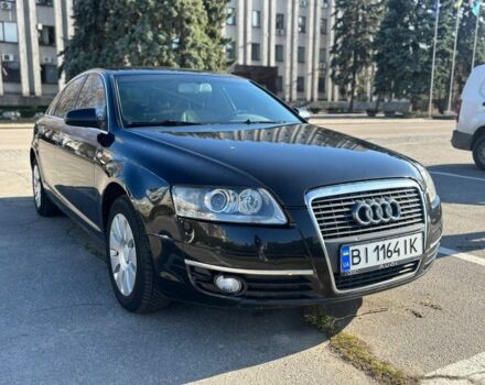 Черный Ауди А6, объемом двигателя 2.4 л и пробегом 252 тыс. км за 5600 $, фото 1 на Automoto.ua