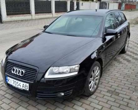 Черный Ауди А6, объемом двигателя 2 л и пробегом 230 тыс. км за 6700 $, фото 1 на Automoto.ua
