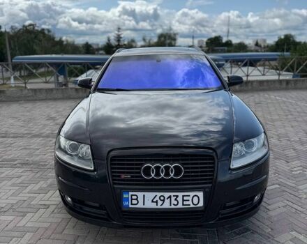 Черный Ауди А6, объемом двигателя 2.98 л и пробегом 350 тыс. км за 7800 $, фото 1 на Automoto.ua
