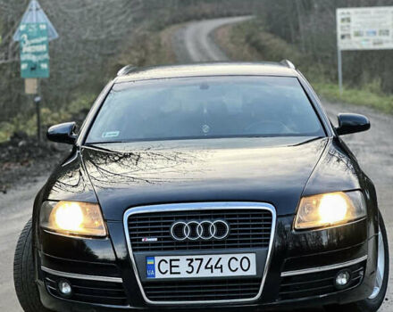 Чорний Ауді А6, об'ємом двигуна 2 л та пробігом 350 тис. км за 7800 $, фото 1 на Automoto.ua
