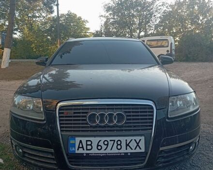 Черный Ауди А6, объемом двигателя 2 л и пробегом 225 тыс. км за 6100 $, фото 1 на Automoto.ua