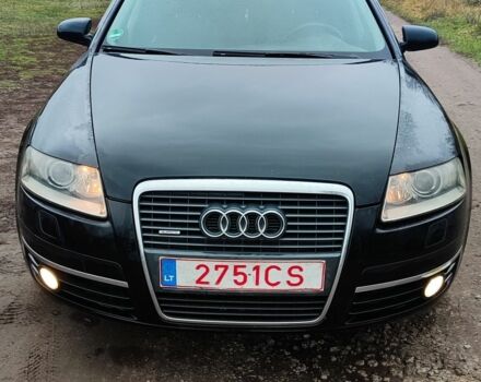 Черный Ауди А6, объемом двигателя 3 л и пробегом 370 тыс. км за 4500 $, фото 1 на Automoto.ua