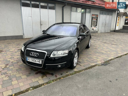 Черный Ауди А6, объемом двигателя 2 л и пробегом 420 тыс. км за 6700 $, фото 1 на Automoto.ua