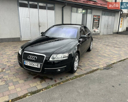 Черный Ауди А6, объемом двигателя 2 л и пробегом 420 тыс. км за 6700 $, фото 1 на Automoto.ua