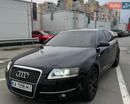 Черный Ауди А6, объемом двигателя 2.7 л и пробегом 252 тыс. км за 8000 $, фото 1 на Automoto.ua