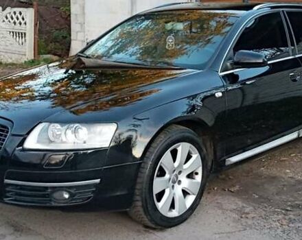 Ауді А6 2007 у Белой Церкве на Automoto.ua Чорний Ауді А6, об'ємом двигуна 2 л та пробігом 270 тис. км за 6200 $, фото 1 на Automoto.ua