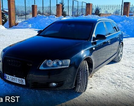 Черный Ауди А6, объемом двигателя 3 л и пробегом 312 тыс. км за 9500 $, фото 1 на Automoto.ua
