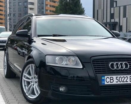 Чорний Ауді А6, об'ємом двигуна 2 л та пробігом 370 тис. км за 7600 $, фото 1 на Automoto.ua