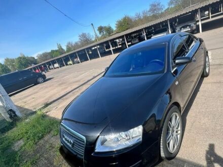 Черный Ауди А6, объемом двигателя 3 л и пробегом 290 тыс. км за 5800 $, фото 1 на Automoto.ua