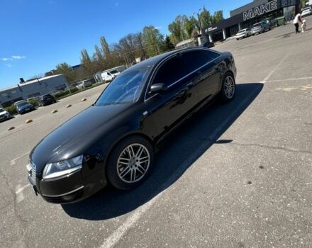 Черный Ауди А6, объемом двигателя 3 л и пробегом 290 тыс. км за 5800 $, фото 1 на Automoto.ua