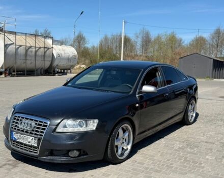 Черный Ауди А6, объемом двигателя 3 л и пробегом 340 тыс. км за 3900 $, фото 1 на Automoto.ua