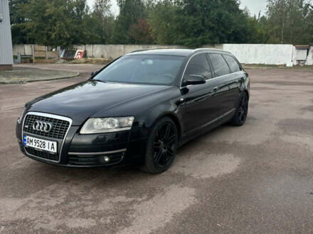 Черный Ауди А6, объемом двигателя 3 л и пробегом 326 тыс. км за 6999 $, фото 1 на Automoto.ua
