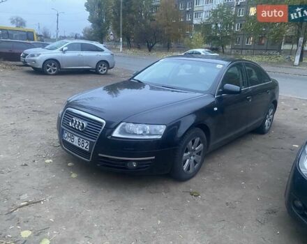 Черный Ауди А6, объемом двигателя 3 л и пробегом 329 тыс. км за 3500 $, фото 1 на Automoto.ua