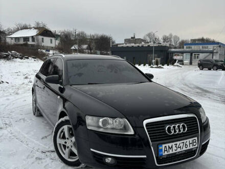 Черный Ауди А6, объемом двигателя 2 л и пробегом 310 тыс. км за 7800 $, фото 1 на Automoto.ua