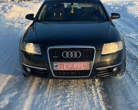Черный Ауди А6, объемом двигателя 3 л и пробегом 370 тыс. км за 4299 $, фото 1 на Automoto.ua